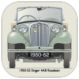 Singer Nine 4AB Roadster 1950-52 Coaster 1